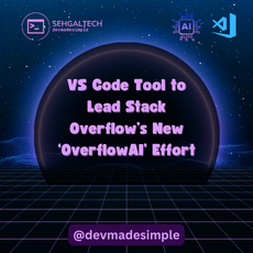 vs code tool to lead stack overflow AI